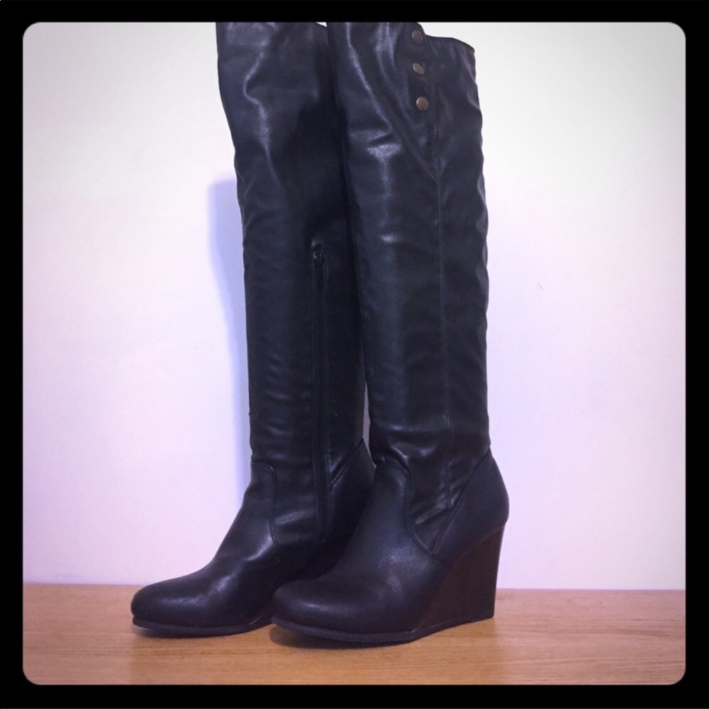 Chinese laundry thigh high boots